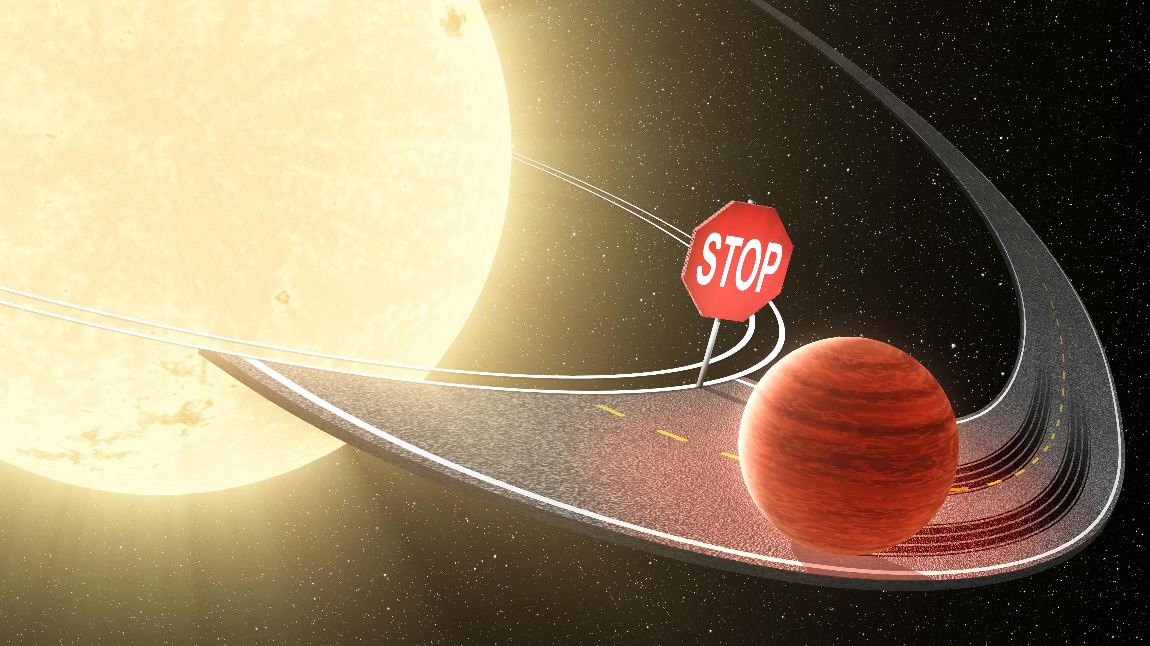 Why 'Hot Jupiter' Exoplanets Aren't Eaten by Their Stars
